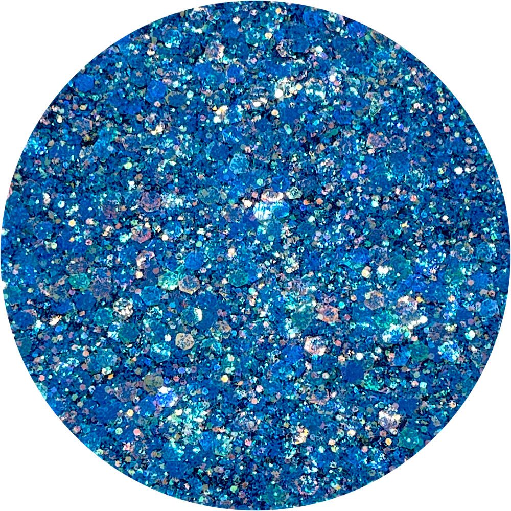 Blue Topaz Fusion Glitter
