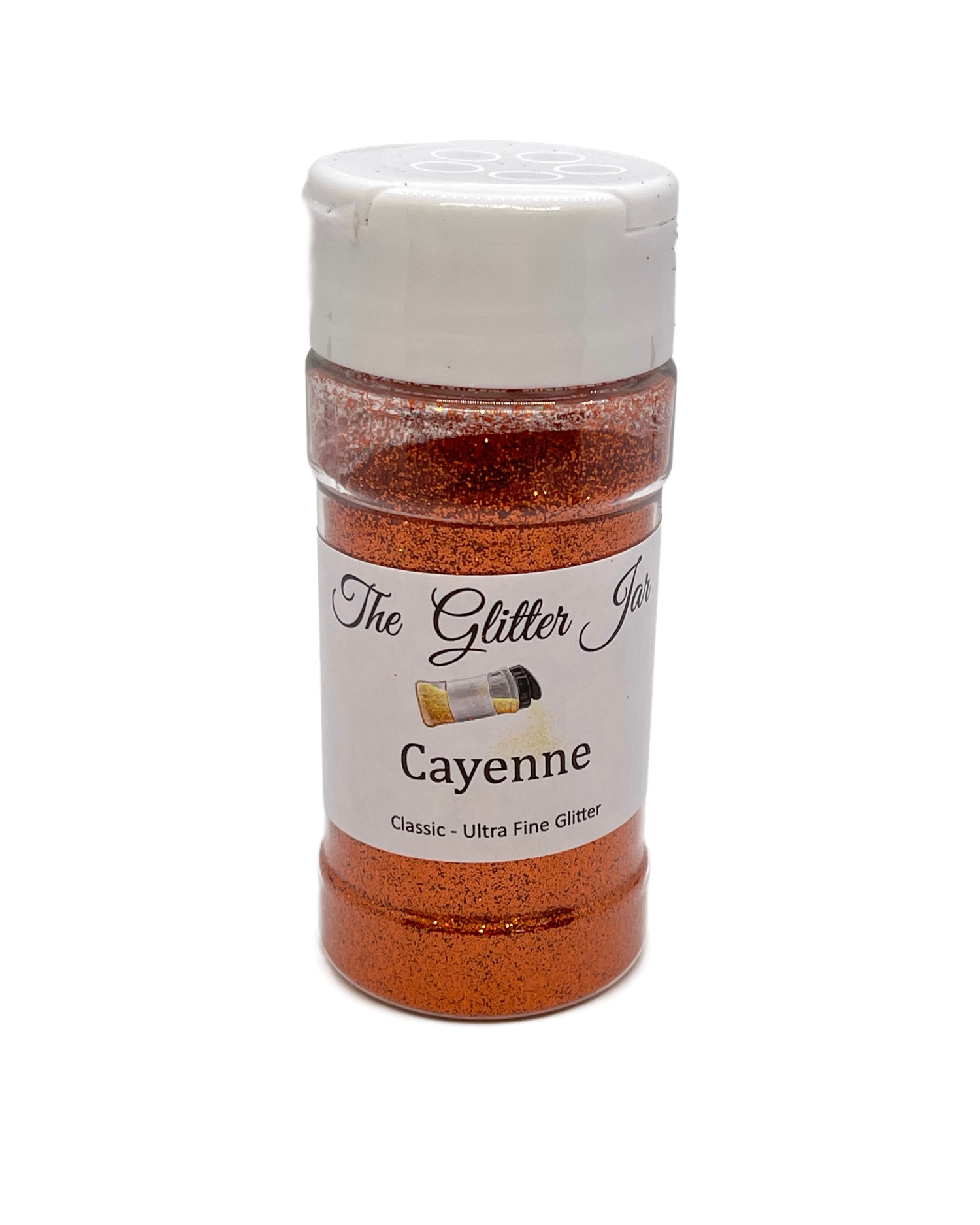 Cayenne Ultra Fine Glitter The Glitter Jar